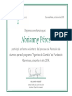 Pérez, Abrianny