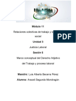 Módulo 11: Relaciones Colectivas de Trabajo y Seguridad Social