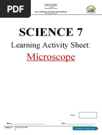 LAS - Microscope - Science 7