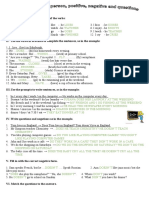 Verbs in the 3rd Person Singular