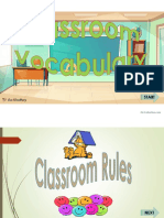 Classroom Vocabulary