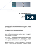 Cuentas Por Cobrar Y Su Relevancia en La Líquidez: Eco. Josefa Esther Arroba Salto, Mae., MSC