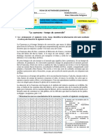 Lee Atentamente El Siguiente Texto, Luego Identifica La Información Relevante Mediante El Subrayado Lineal de La Siguiente Lectura