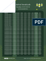 Desain Jadwal Imsakiyah 2023 - 1