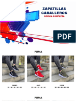 Zapatillas Caballeros: Horma Completa