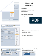 Material Obsoleto: en La Mmbe Seleccionas El Material en La Locacion de Piso Click Derecho y Seleccionar Display Material