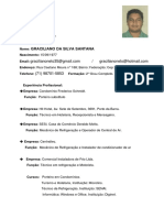 Curriculum Vittae: Graciliano Da Silva Santana