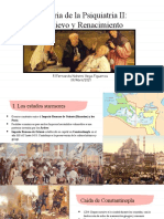 Historia de La Psiquiatria II: Medievo y Renacimiento: R1 Fernanda Nohemi Vega Figueroa 09/abril/2021