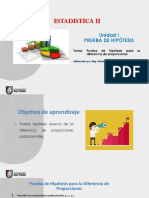 Estadistica Ii: Unidad I Prueba de Hipótesis