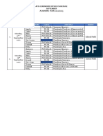 Afis Ceremony Officer Schedule - 12-19 Sept