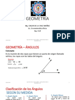 Geometría: Mg. Edgar de La Cruz Muñoz Lic. en Matemática Física Ing. Civil