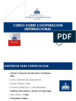 Curso Sobre Cooperacion Internacional