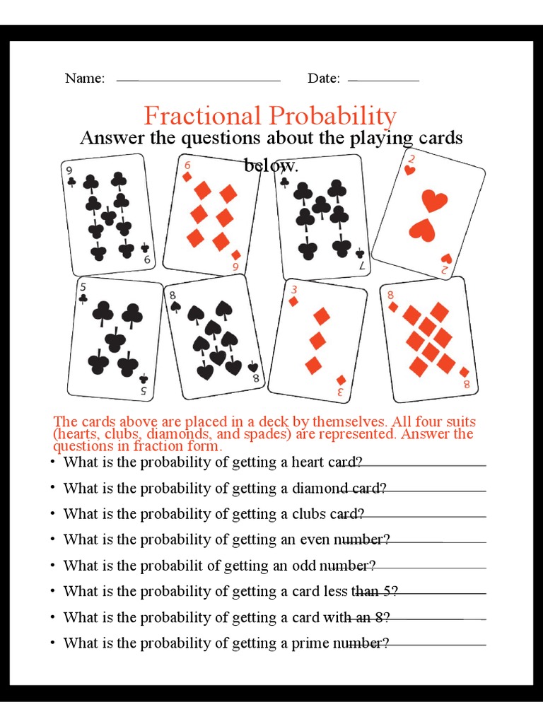 fractional-probability-with-playing-cards-math-worksheet-pdf