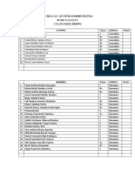 Lista de Uniformes