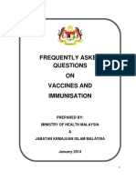 Faq Vaccines Immunisation
