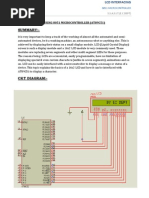 8051 Project Lcd Interfacing