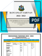 Rancangan Tahunan UBDK 2022 & 2023