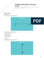 Soal Ulangan Harian Matematika Materi Hubungan Antar Garis Kelas 4 SD