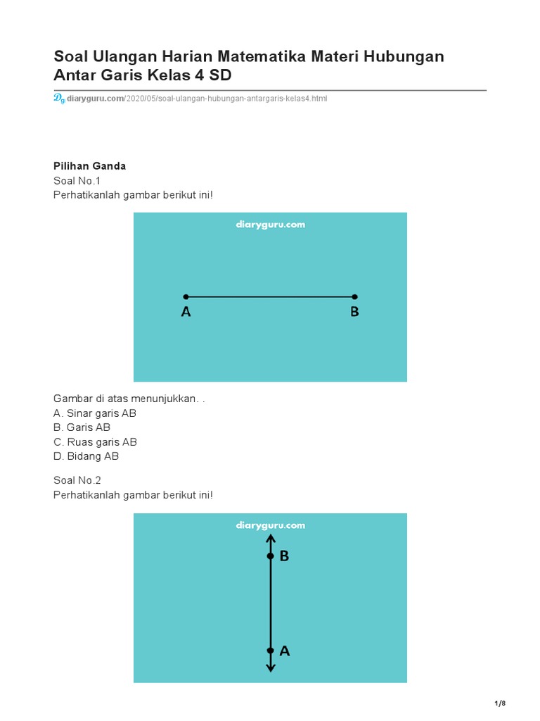Menjelajahi Dunia Garis: Persahabatan dan Pertemuan di Bimbel Brilian!