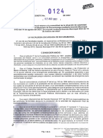 Decreto 0124 Retorno A La Normallidad de LS Situacionde Calamidad Segun Decreto 0103 de 21021