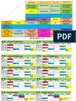 Horario 2023