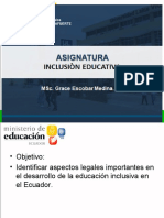 Educación inclusiva Ecuador: base legal y situación actual
