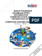 Technical Vocational Livelihood (TVL) : Information Communication and Technology (Ict)