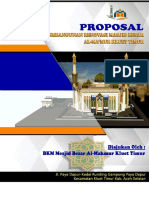 PROPOSAL PEMBANGUNAN MASJID Almakmur