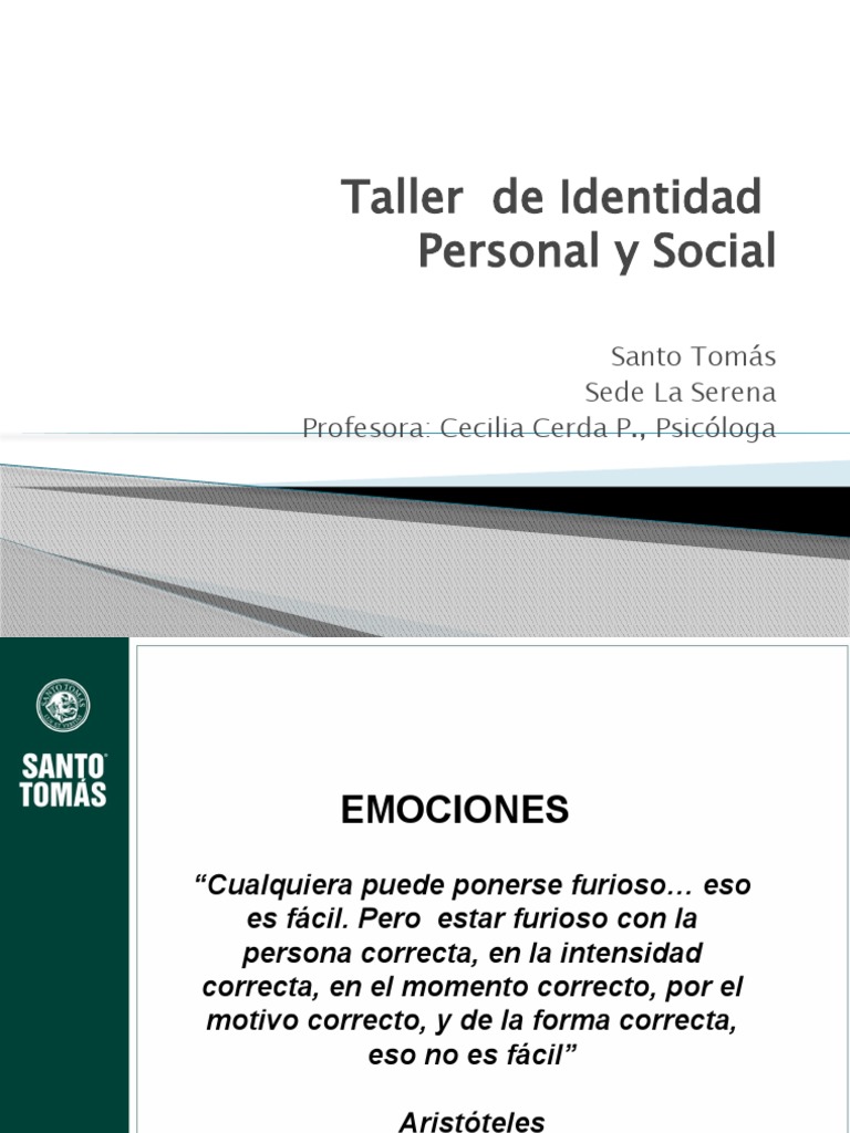 Taller Emociones y Afectividad | PDF | Las emociones | Neurociencia