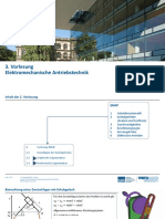 Vorlesung Elektromechanische Antriebstechnik