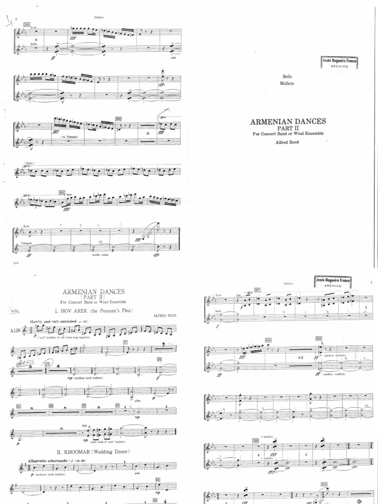 Danzas Armenias - Mallets | PDF