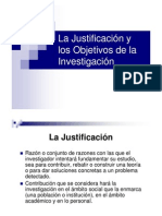 Los Objetivos de La Investigacion