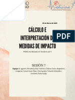 Cálculo e interpretación de medidas de impacto en diabetes