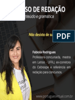 Recursos redação concursos DEFERIDOS