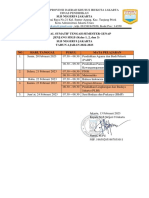 Jadwal STS SDLB SMT GENAP