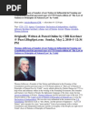 Thomas Jefferson used Vattel's Law of Nations to Write Founding Documents