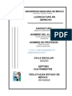 Acto Administrativo Trabajo