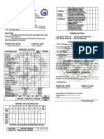 DepEd Form 138-A progress report