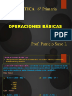 T - Reforzando Operaciones 6°