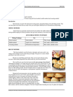 Module 5. Quick Breads: Intended Learning Outcomes