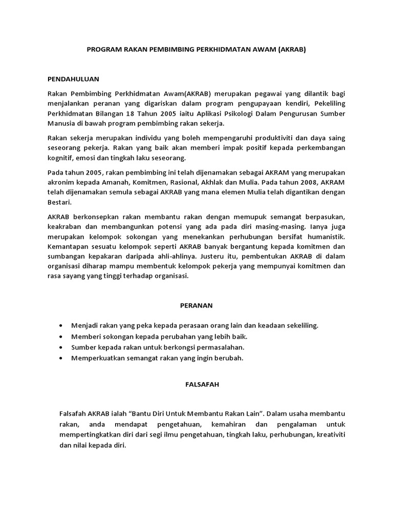 AKRAB | PDF