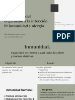 Resistencia Del Organismo A La Infección II: Inmunidad y Alergia