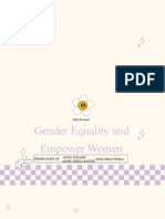 Gender Equality: Promoting Women's Empowerment