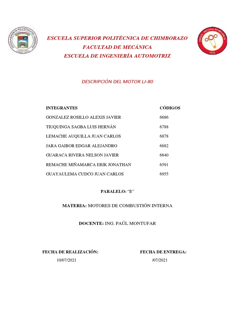 Motor Suzuki Hormiga Descripción PDF Bienes manufacturados