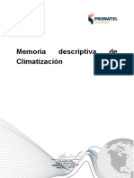 Memoria Climatizacion