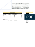 Horas Maquina X Producto Horas Diarias Disponibles: Datos Ejercicio Resolucion