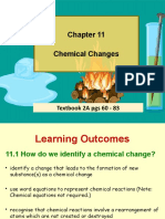 Chemical Changes and Reactions