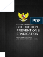 Corruption Prevention & Eradication: National Strategy of