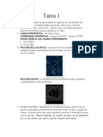 Tarea 1: COORDENADAS GEOGRAFICAS: Longitud: O49°0'0" - Latitud: S22°0'0" Fechas Donde El Sol Culmina Superiormente