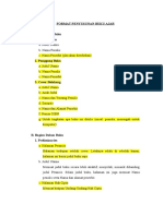 Format Penyusunan Buku Ajar